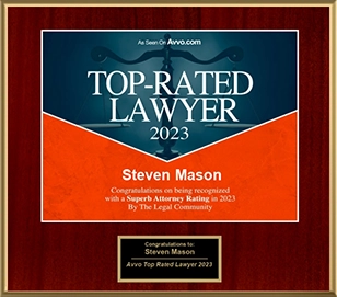 Top-Rated Lawyer 2023 | Steven Mason Congratulations on being recognized with a Superb Attorney Rating in 2023 By The Legal Community